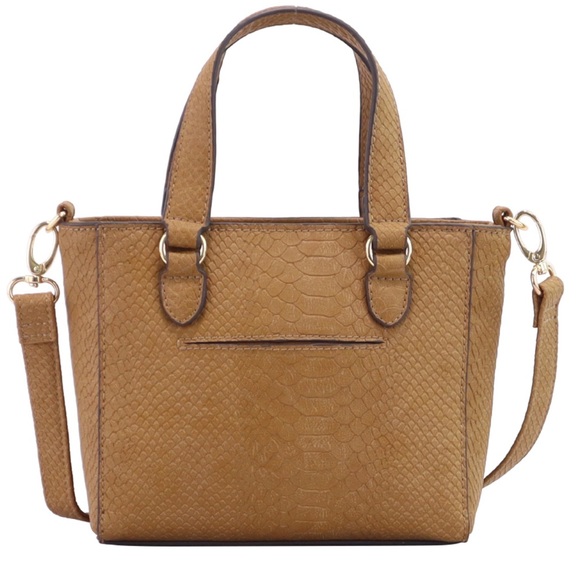 Jessica Simpson GIA Satchel - Color Pecan - Picture 3 of 10